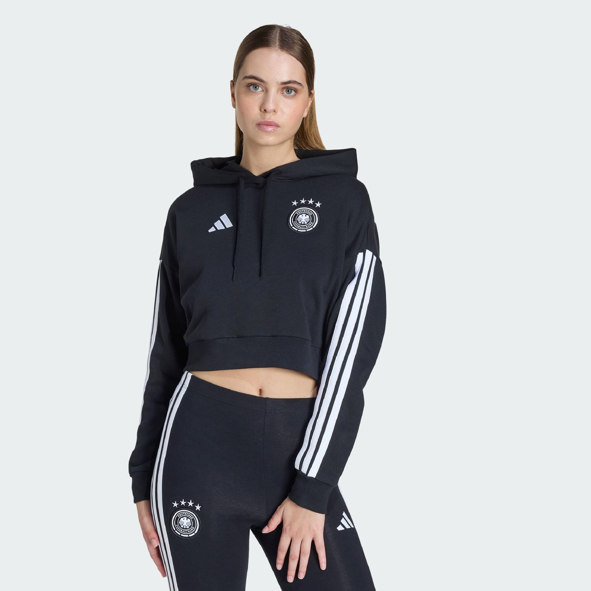 Adidas - Hoodie Dna Allemagne - Sweat-shirt - Noir - Decathlon