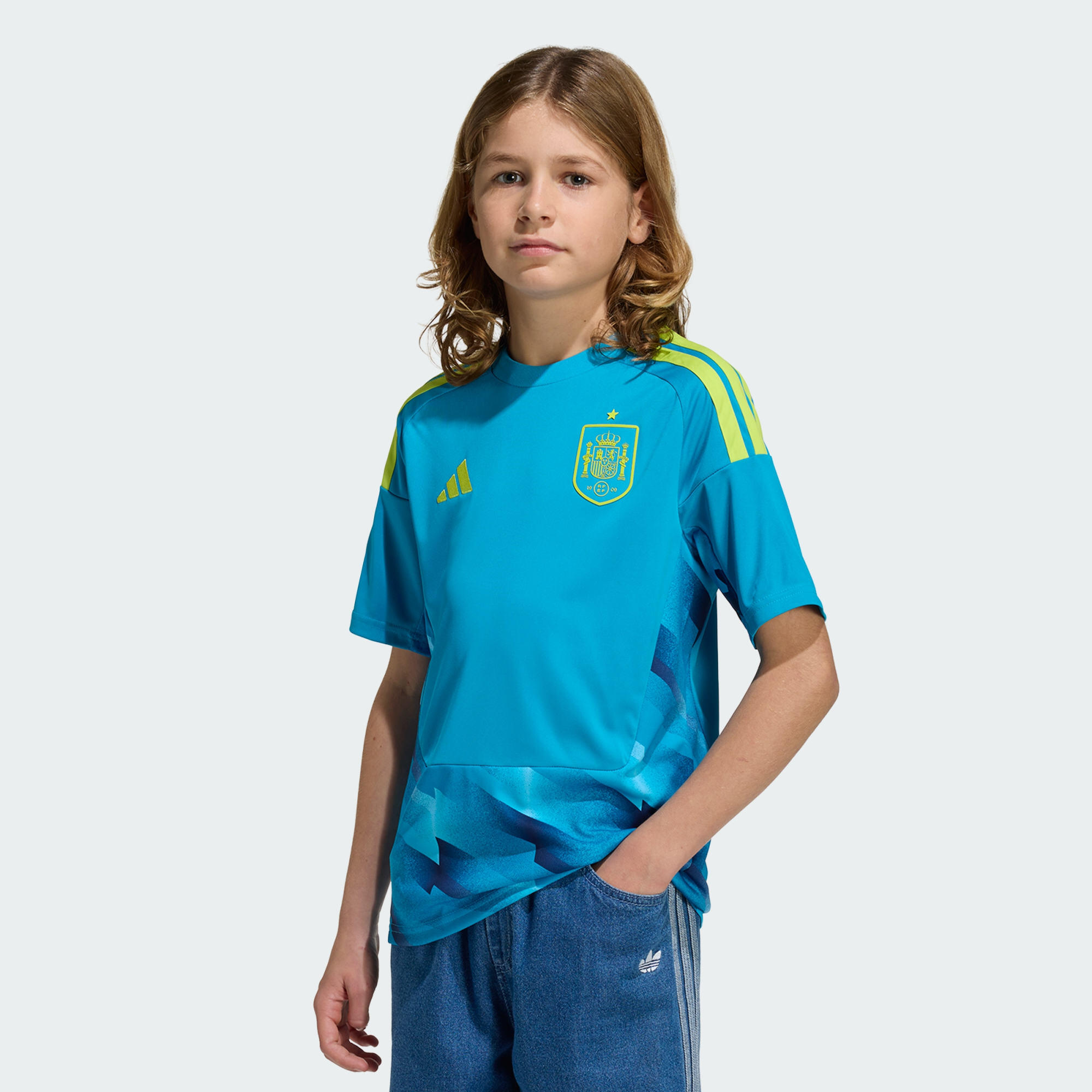 ADIDAS Maglia Home Kids Goalkeeper Spain 26