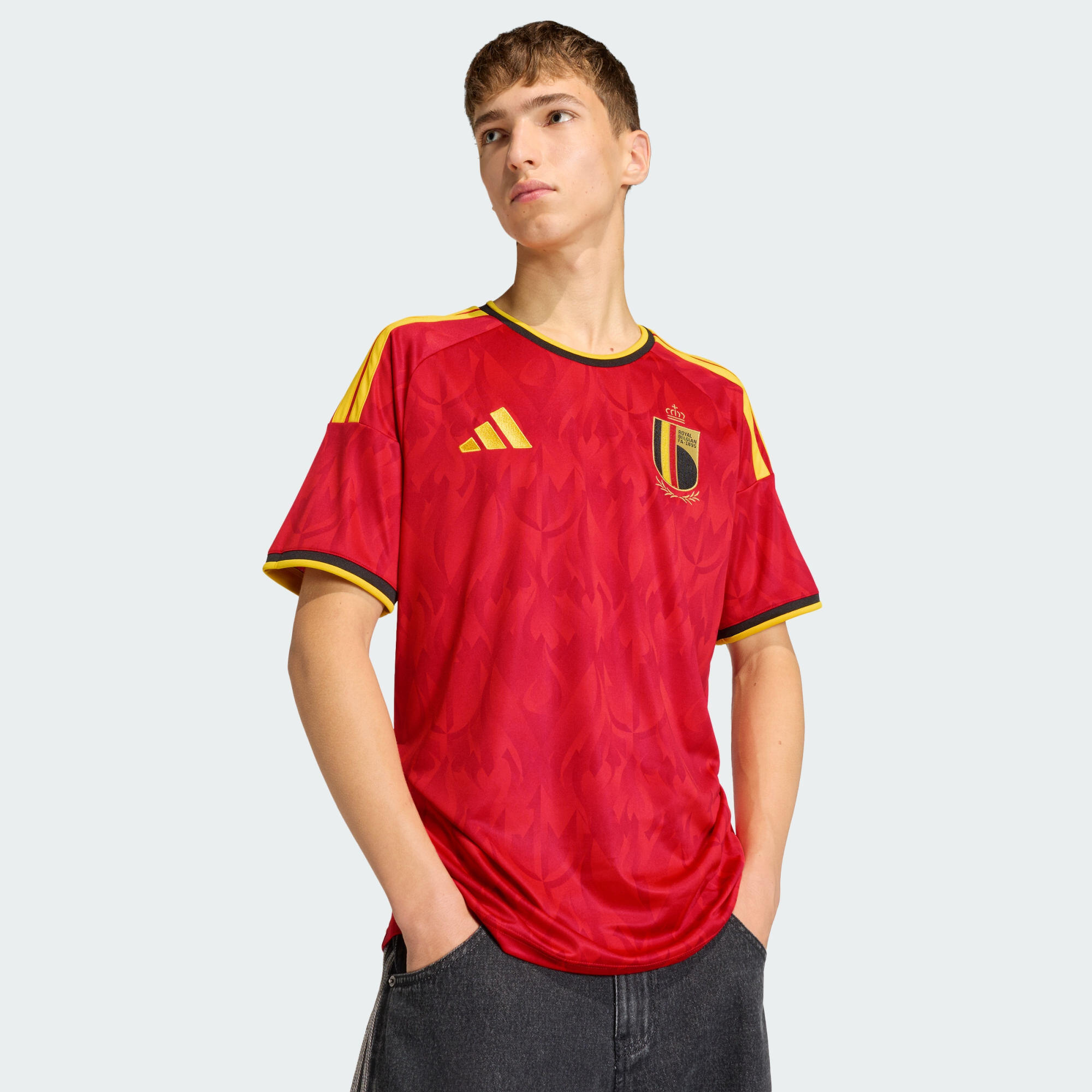 Camiseta primera equipación Bélgica 26 4/8