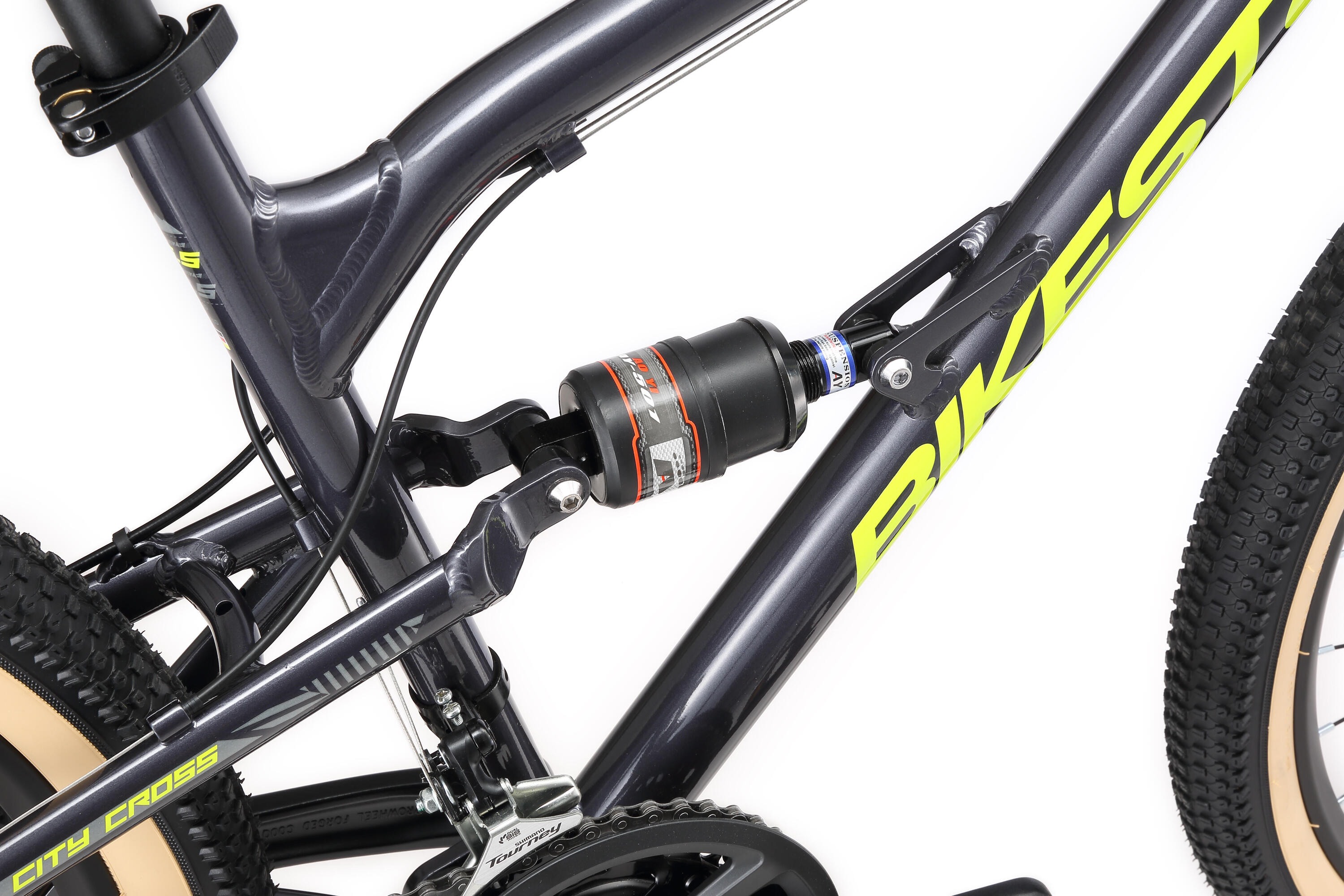 MTB 27.5" alluminio, full suspension, 21 velocità, freno a disco 7/7