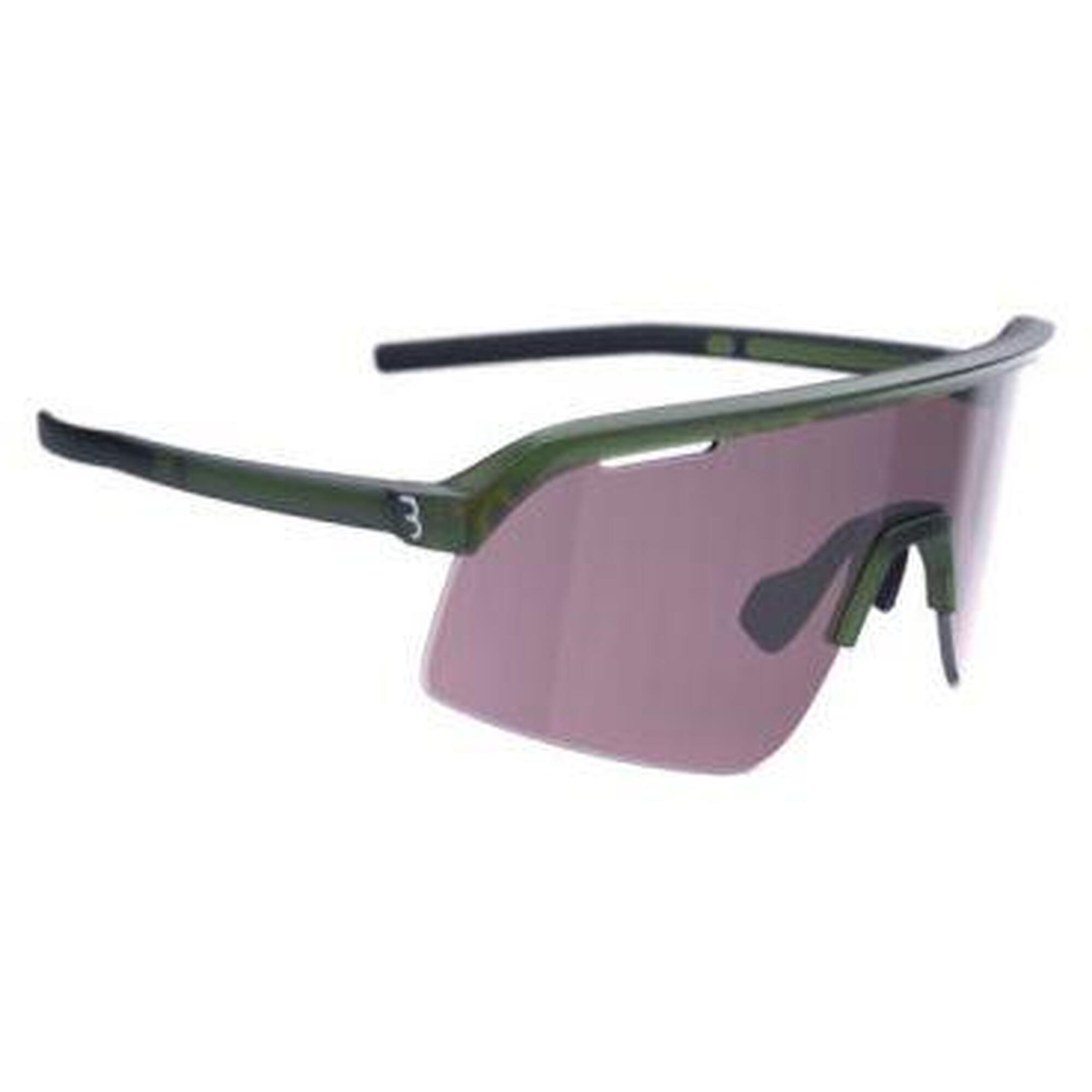 Bbb Cycling - Lunettes Unisexe Bbb Valor Flux Transparent Vert - Lunettes De Soleil - Rose|vert - No Size - Decathlon
