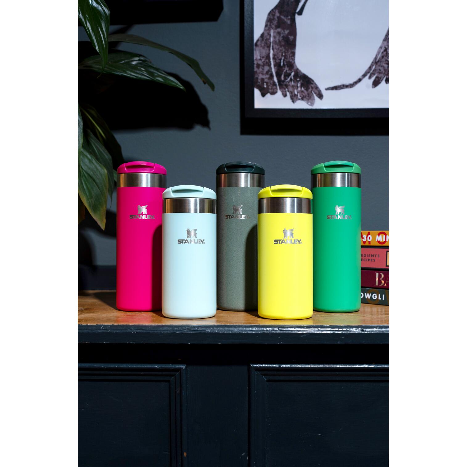 outdoorowy Stanley AeroLight™ Transit Mug .35L - żółty elektryczny 5/7