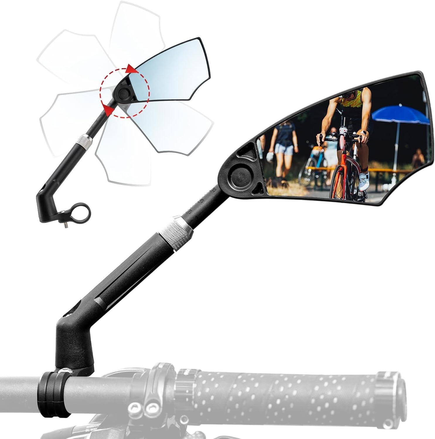 ROCKBROS 360° Rotating Anti-Glare Bicycle Mirror