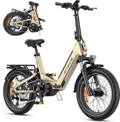 ENGWE L20 3.0 Pro opvouwbaar elektrische fiets, 250 watt motorvermogen