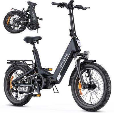 Engwe l20 3.0 pro opvouwbaar elektrische fiets, 250 watt motorvermogen
