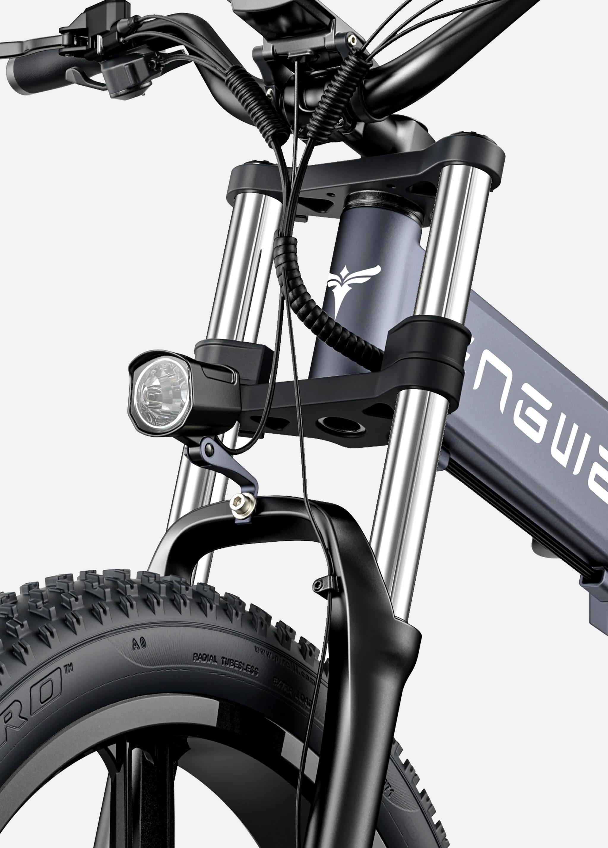 X26 Fatbike double batteries, VTT électrique, moteur de 250 Watts 5/7