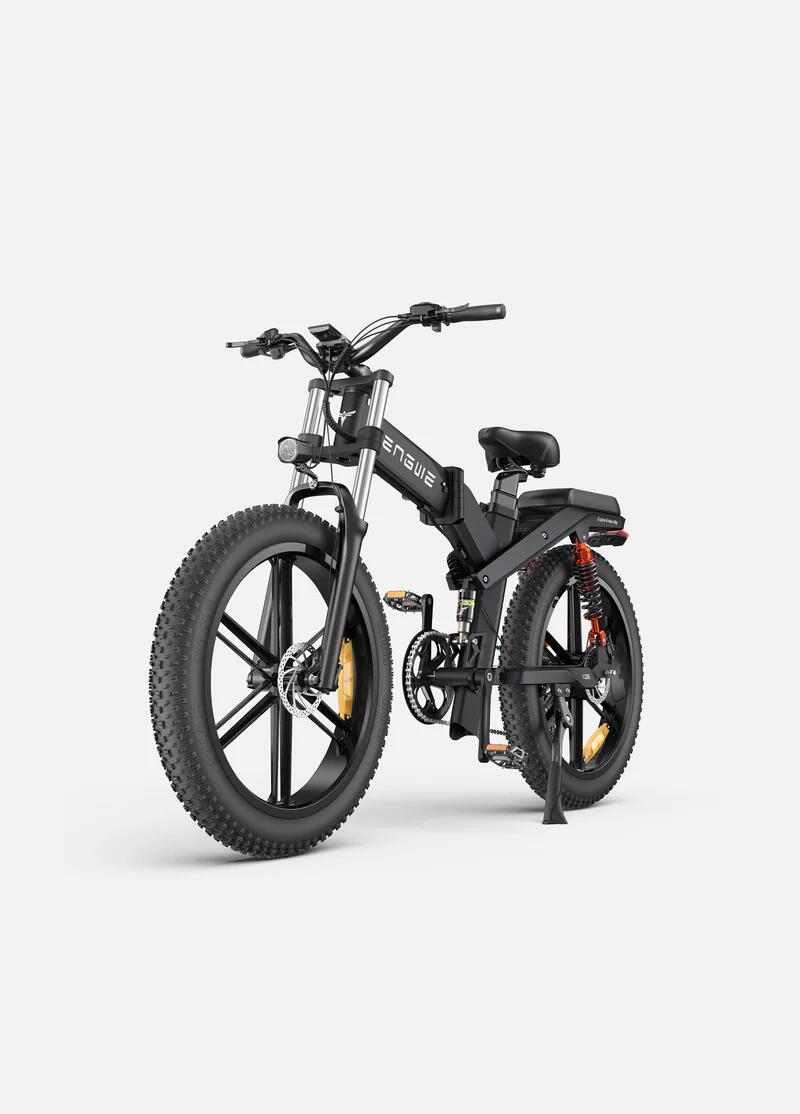 X26 Fatbike double batteries, VTT électrique, moteur de 250 Watts 2/7