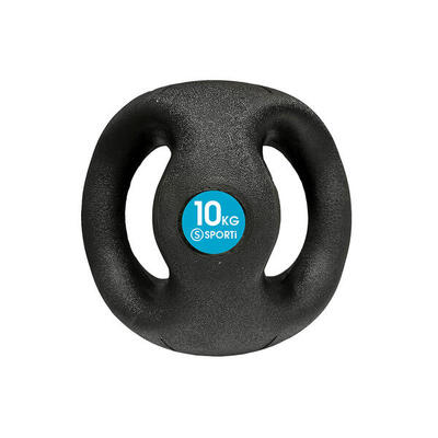 Medicijnbal met dubbel handvat sporti france