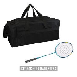 Kit raquettes (sac + 20 raquettes) Sporti Discovery 66