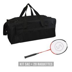 Kit raquettes (sac + 20 raquettes) enfant Sporti Discovery 61