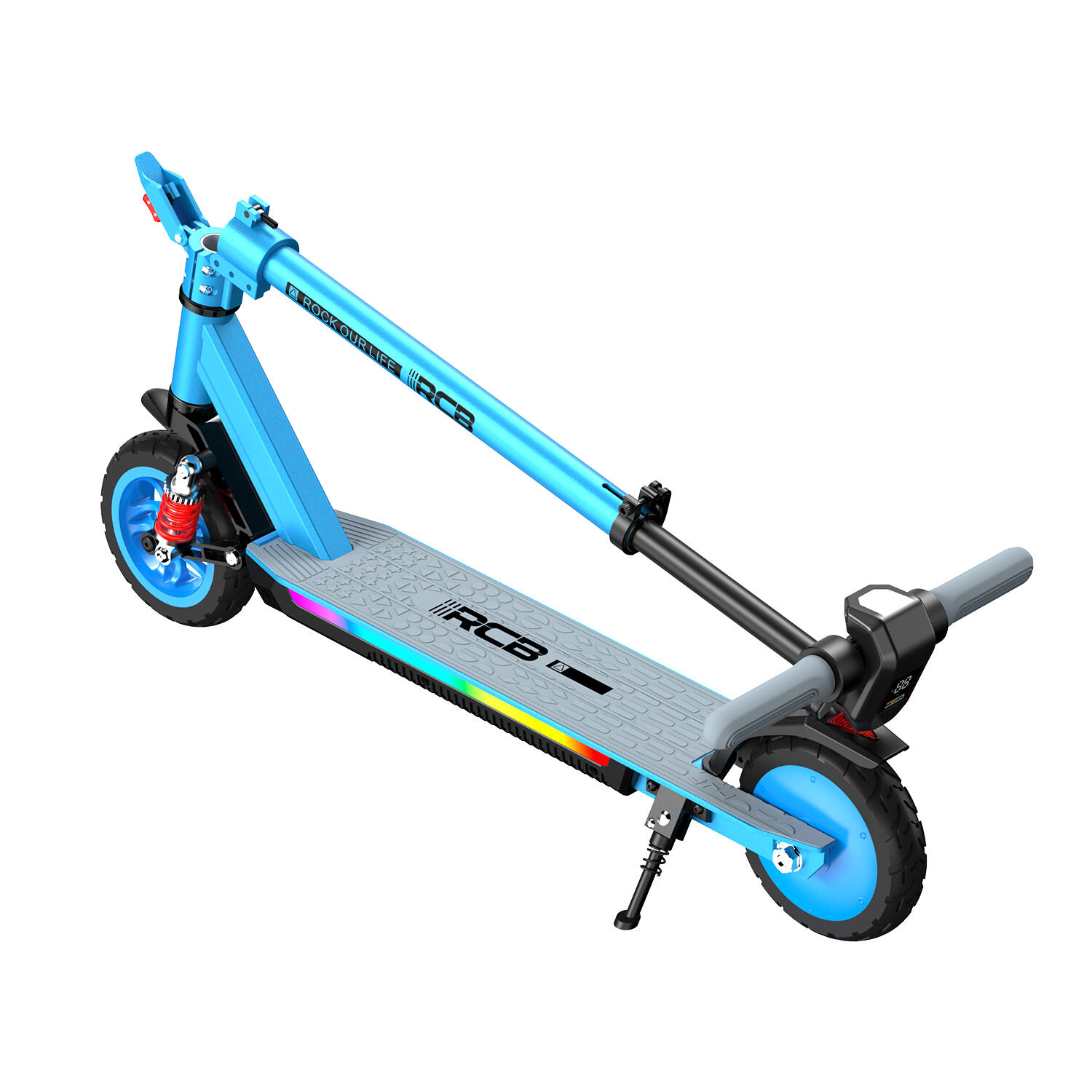 Patinete infantil 3 vel., ruedas 7", suspensión plegable - RCB R12 MAX 6/7