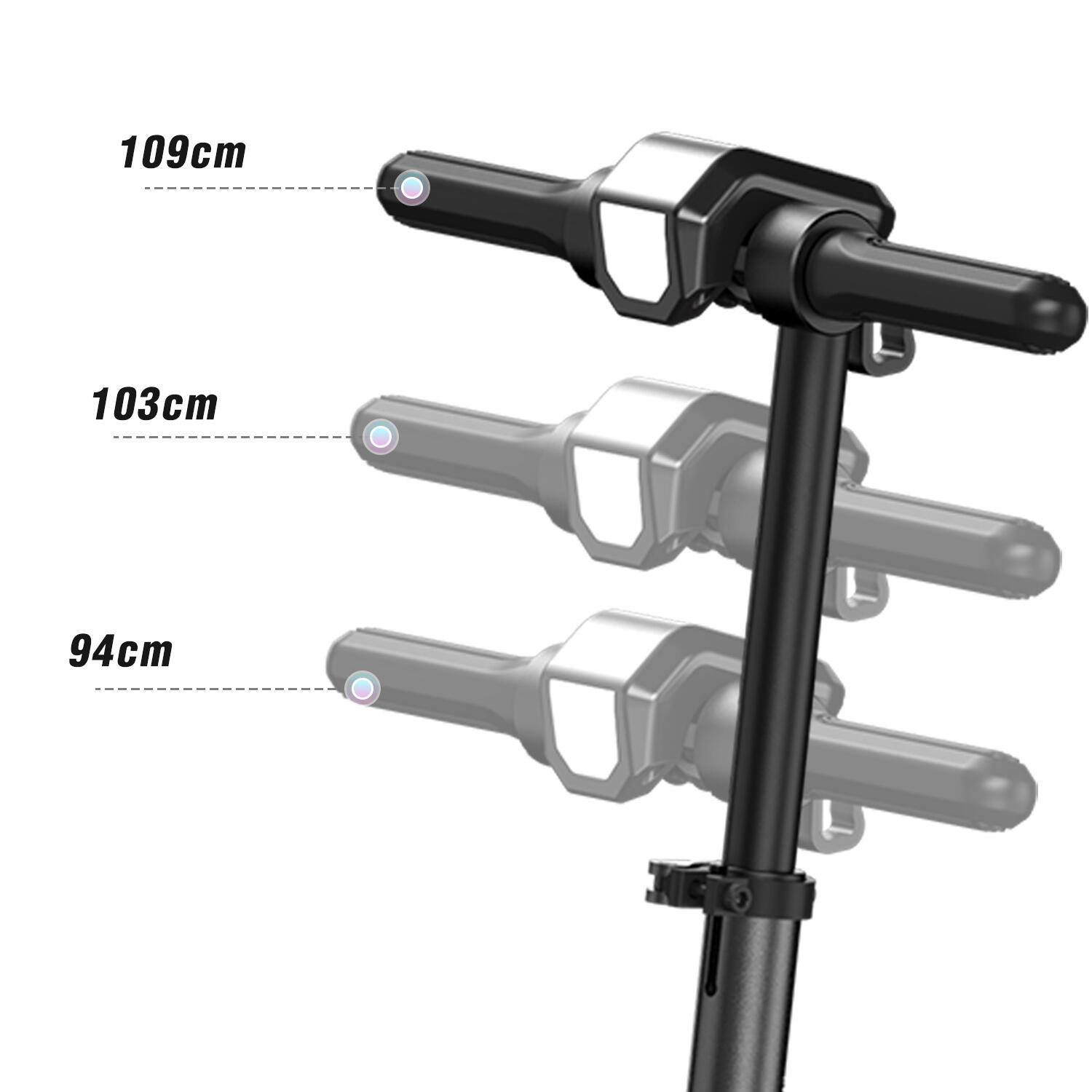 Patinete infantil 3 vel., ruedas 7", suspensión plegable - RCB R12 MAX 4/7