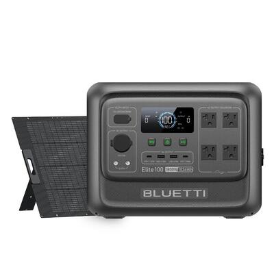 BLUETTI ELITE 100 V2+350W 1024Wh Generatore Portatile per Casa e Campeggio