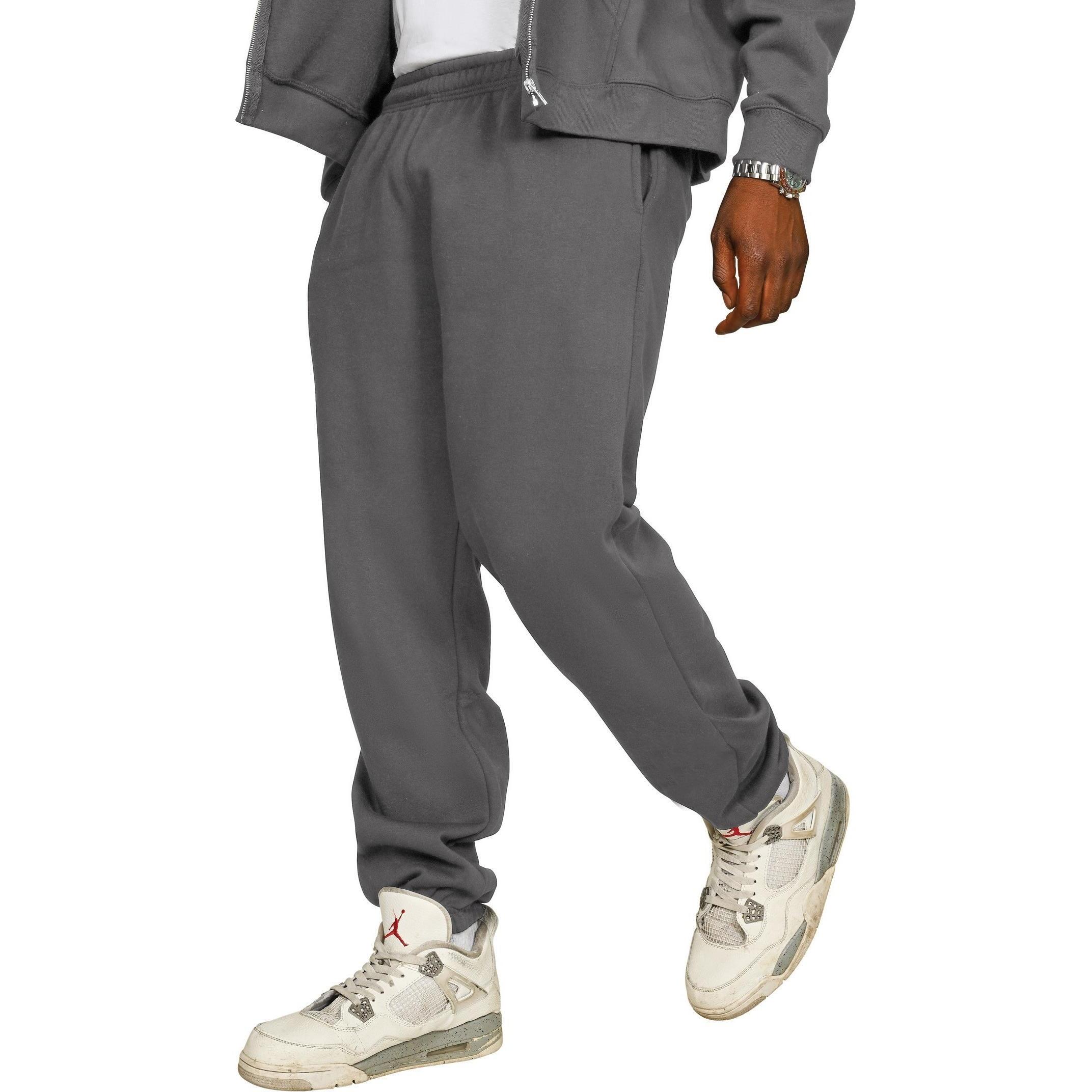 Casual Classics Mens Blended Core Ringspun Cotton Oversized Jogging Bottoms
