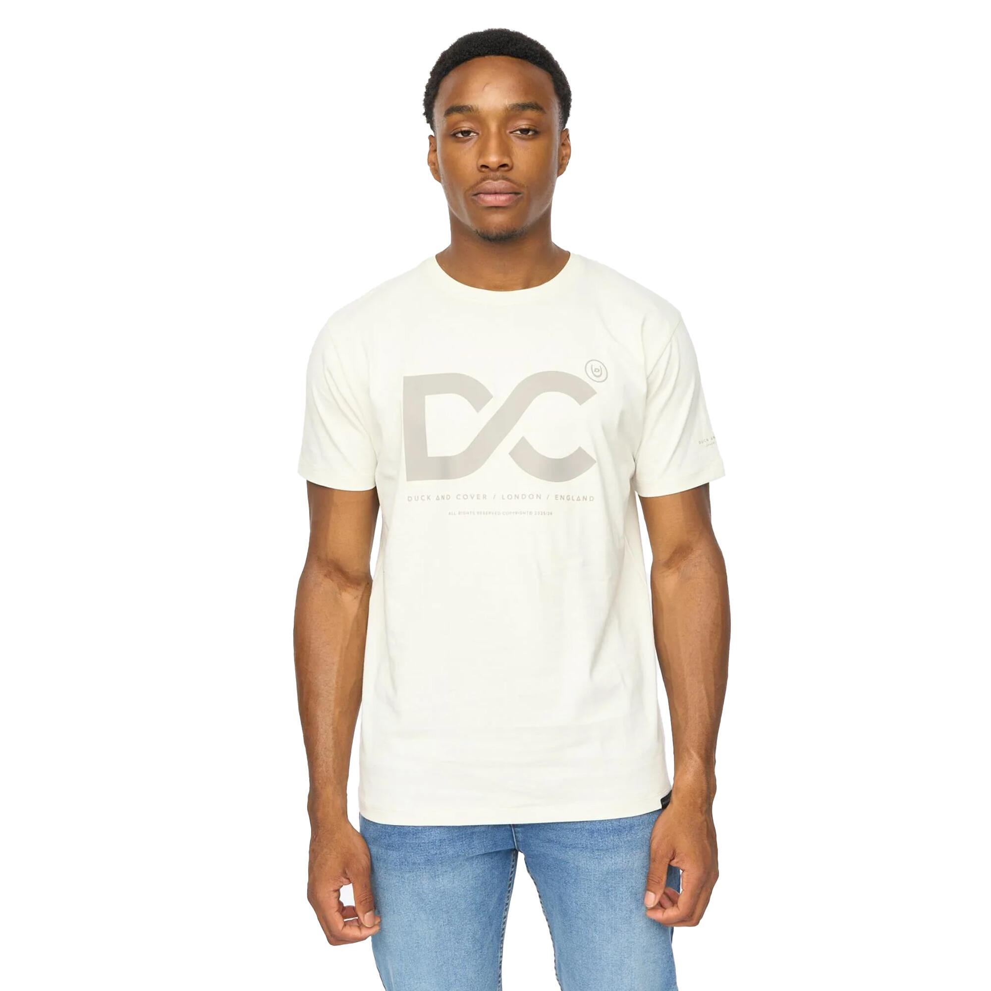 Duck and Cover Mens Polymoore Heavyweight T-Shirt