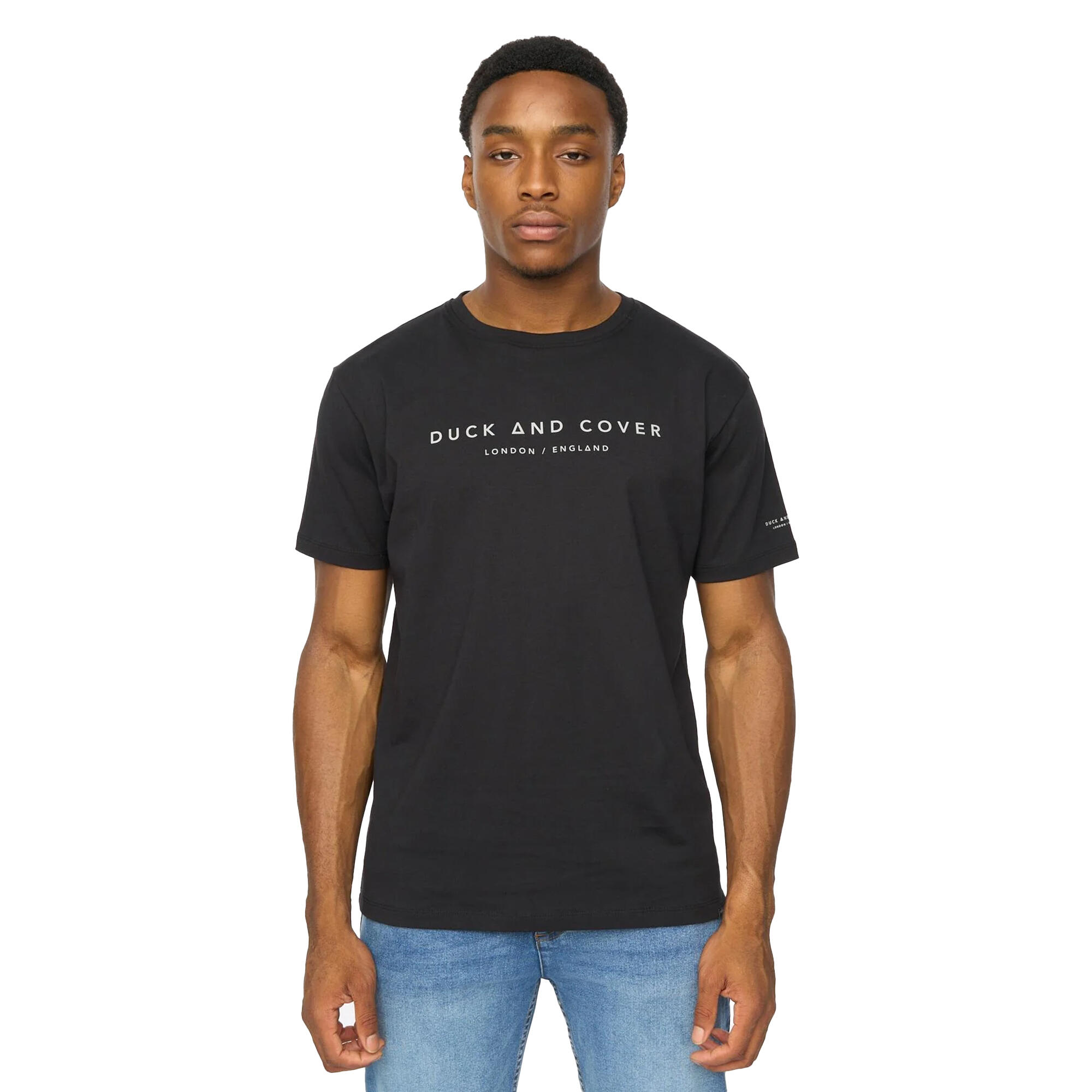 Duck and Cover Mens Crytons Heavyweight T-Shirt
