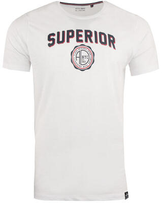 Ducio athl dpt heren t‑shirt 100% katoen – wit