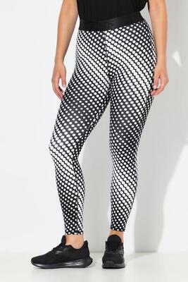 Dames sportlegging stippen sneldrogend elastische tailleband