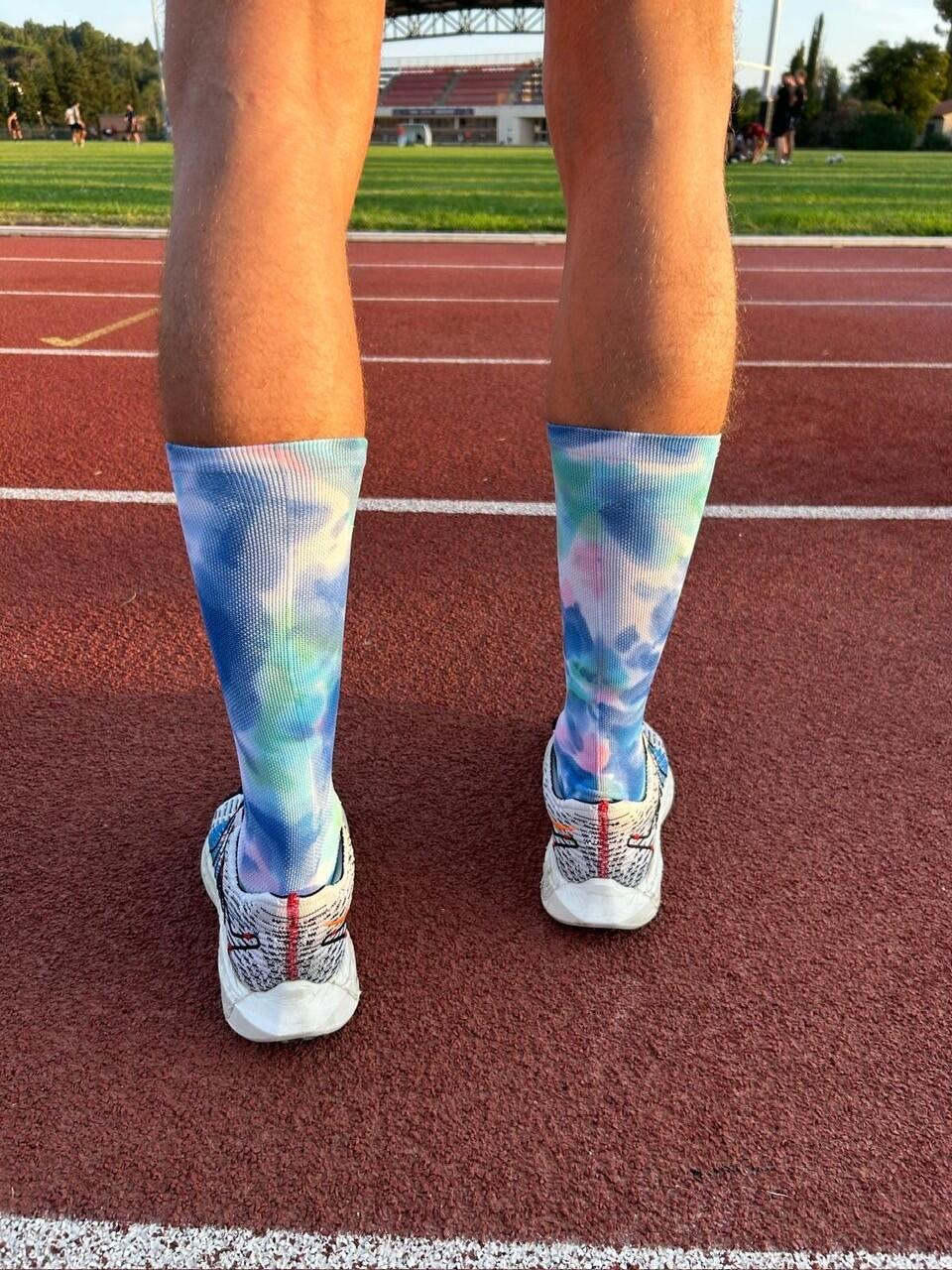 Chaussettes de Course Mi-Mollet - Running, Vélo et sports - La Printaniére 2/6