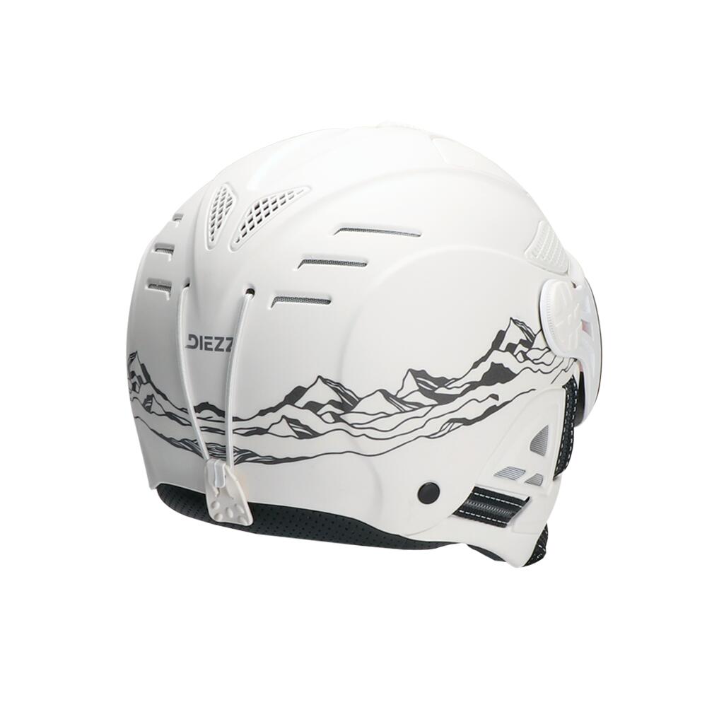 CASCO CON VISOR LOUNA II FASHION WHITE MOUNTAIN 2/6