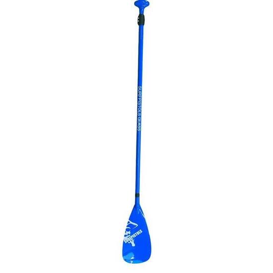 PAGAIE STAND UP PADDLE FIBRE BLEU 2 PARTIES SURFPISTOLS