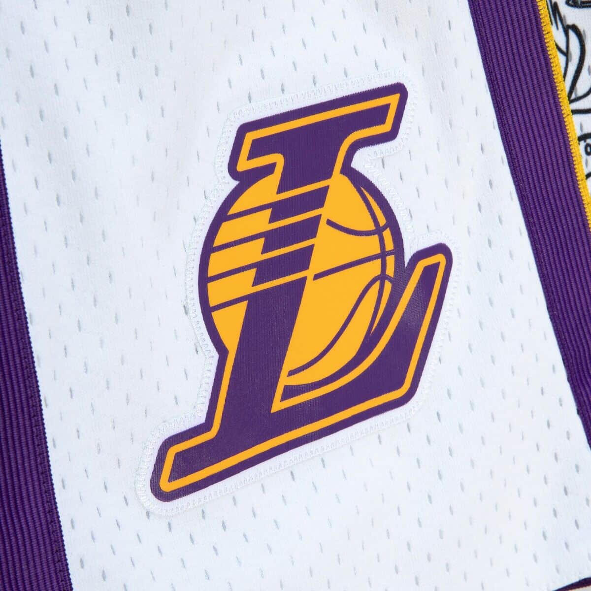 Spodenki Mitchell & Ness NBA Los Angeles Lakers Doodle 2/3