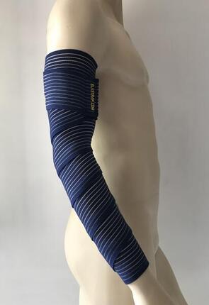 Long manchon de compression élastique bras brassière - bandage coude strapping
