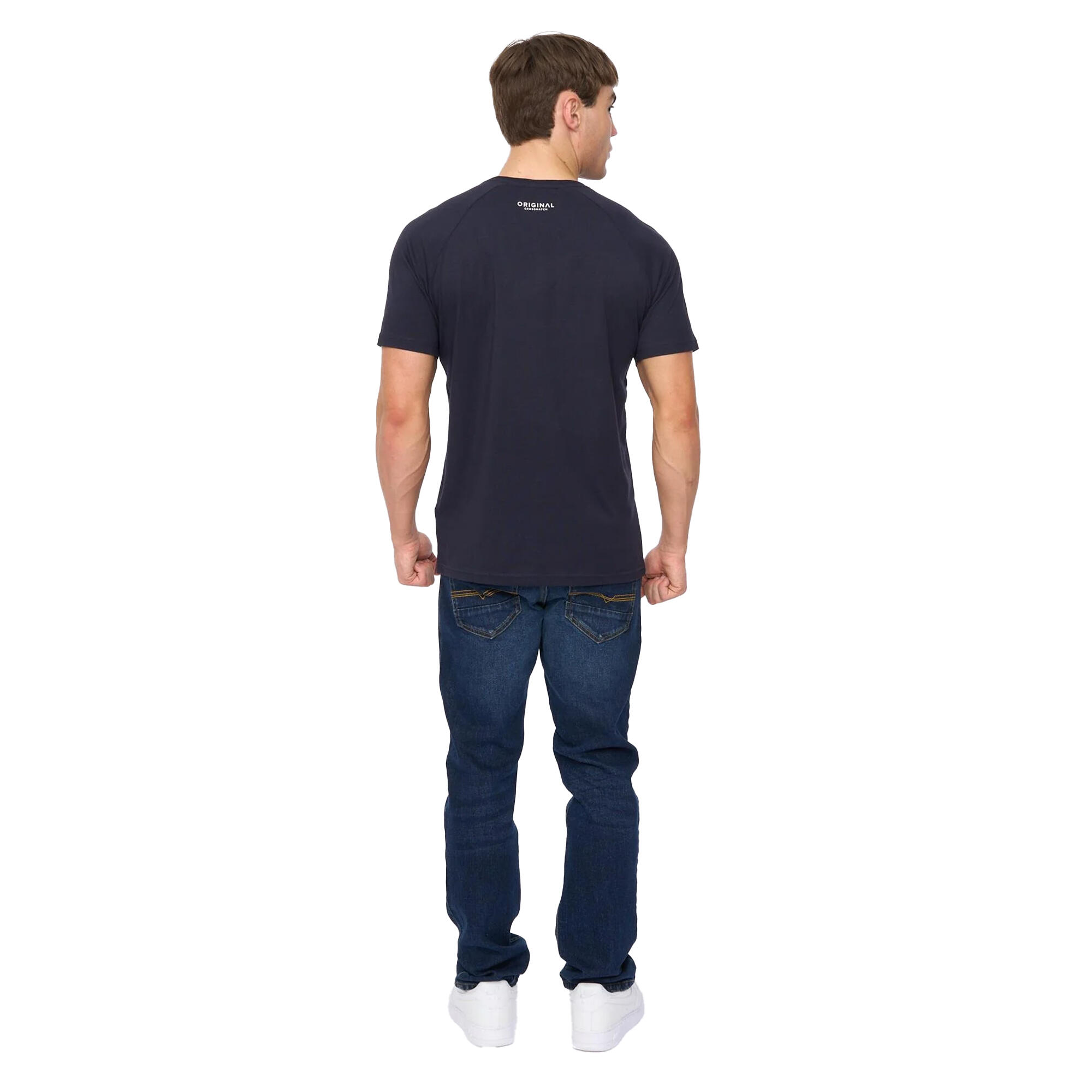 "Chantlars" TShirt für Herren Marine 3/4