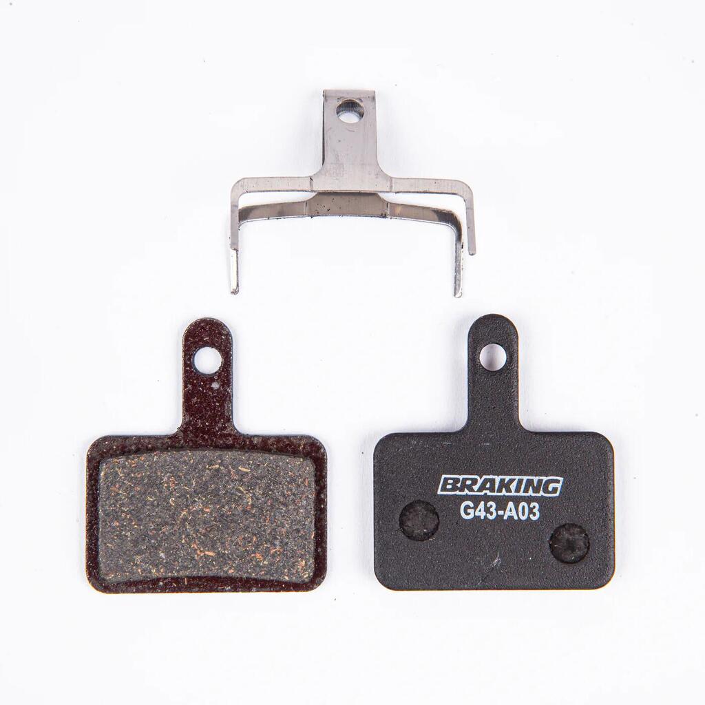 Brake Pads Resin - Braking F.I.R.S.T. / Incas 2.0 / Shimano Deore