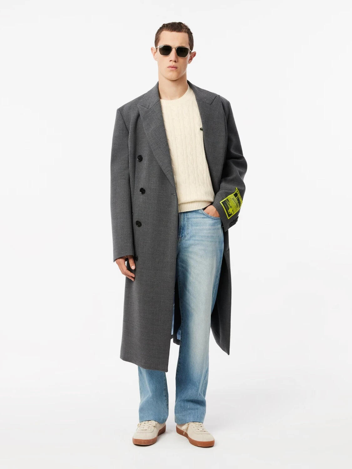 Pull torsadé Lacoste en laine - Homme 2/6