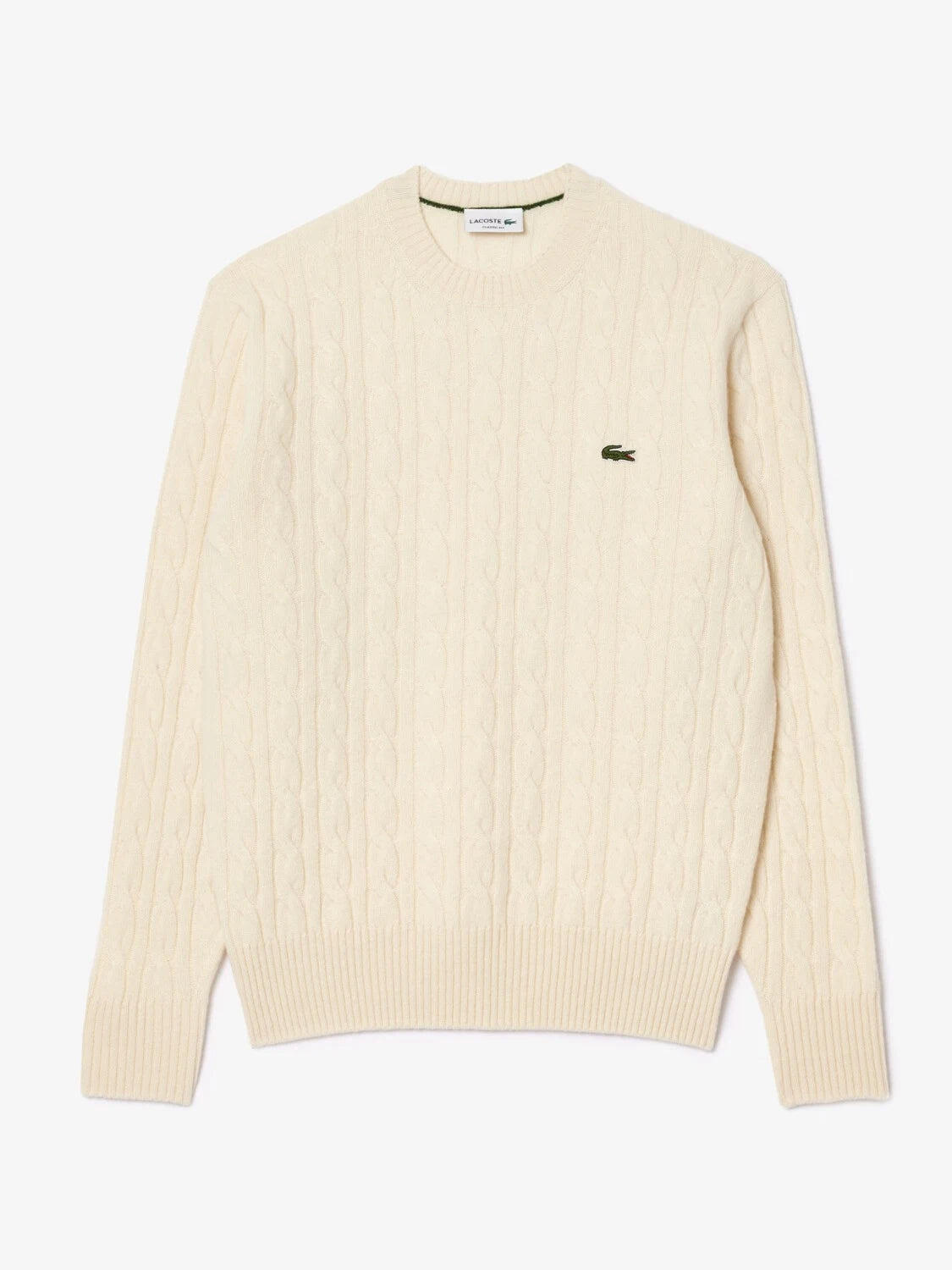 Pull torsadé Lacoste en laine - Homme 5/6