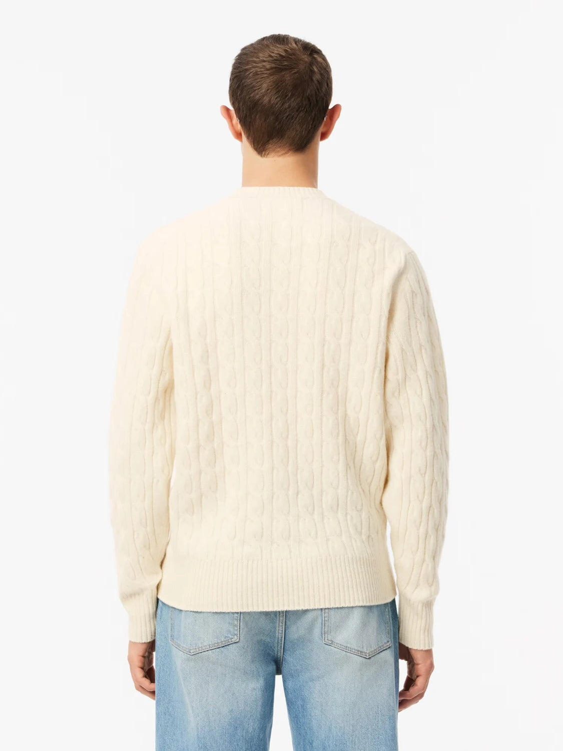 Pull torsadé Lacoste en laine - Homme 4/6