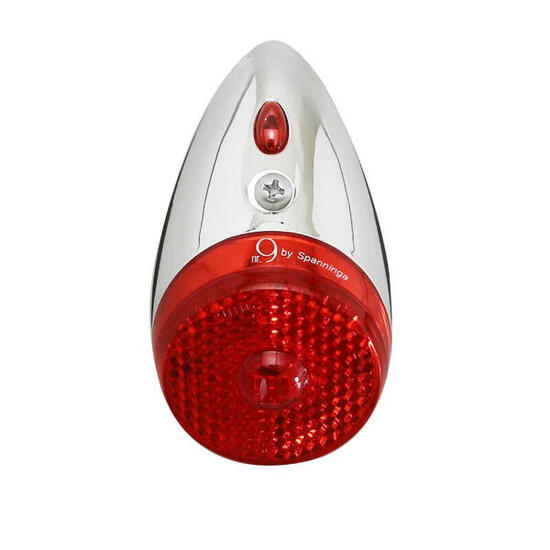 tylna lampka rowerowa dynamo na błotniku Spanninga 6V