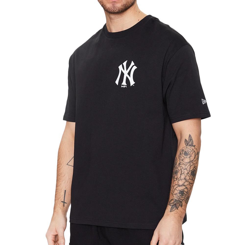 Men's New Era Floral Black T-Shirt