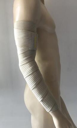 Long manchon de compression élastique bras brassière - bandage coude strapping