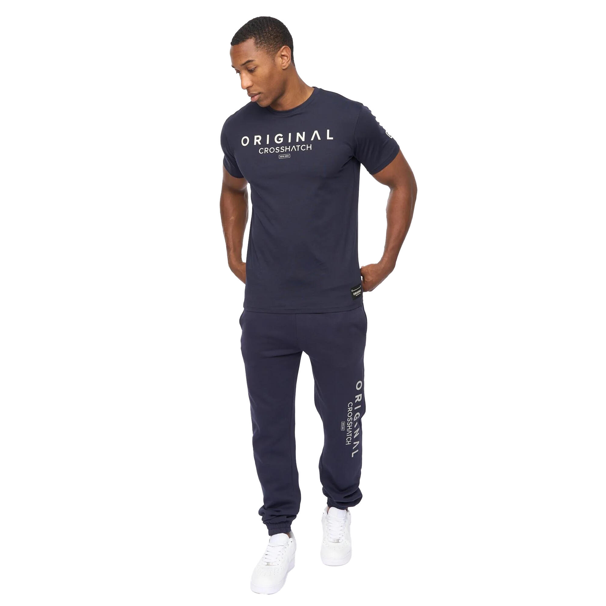 Tshirt JAMALS Homme (Bleu Marine) 3/4