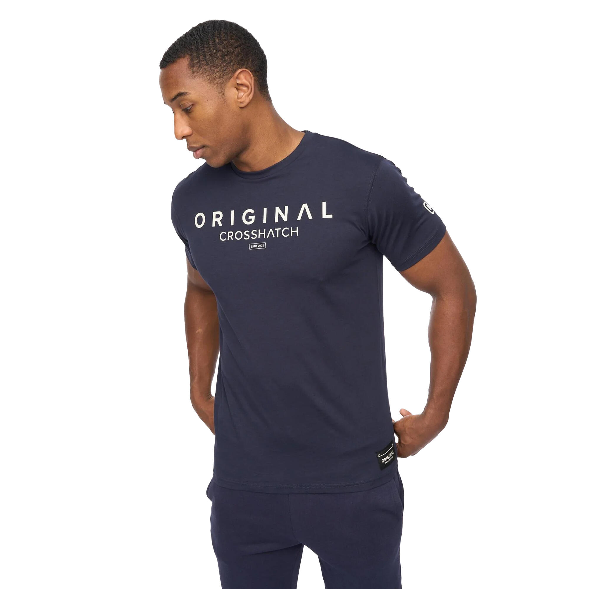 Tshirt JAMALS Homme (Bleu Marine) 4/4