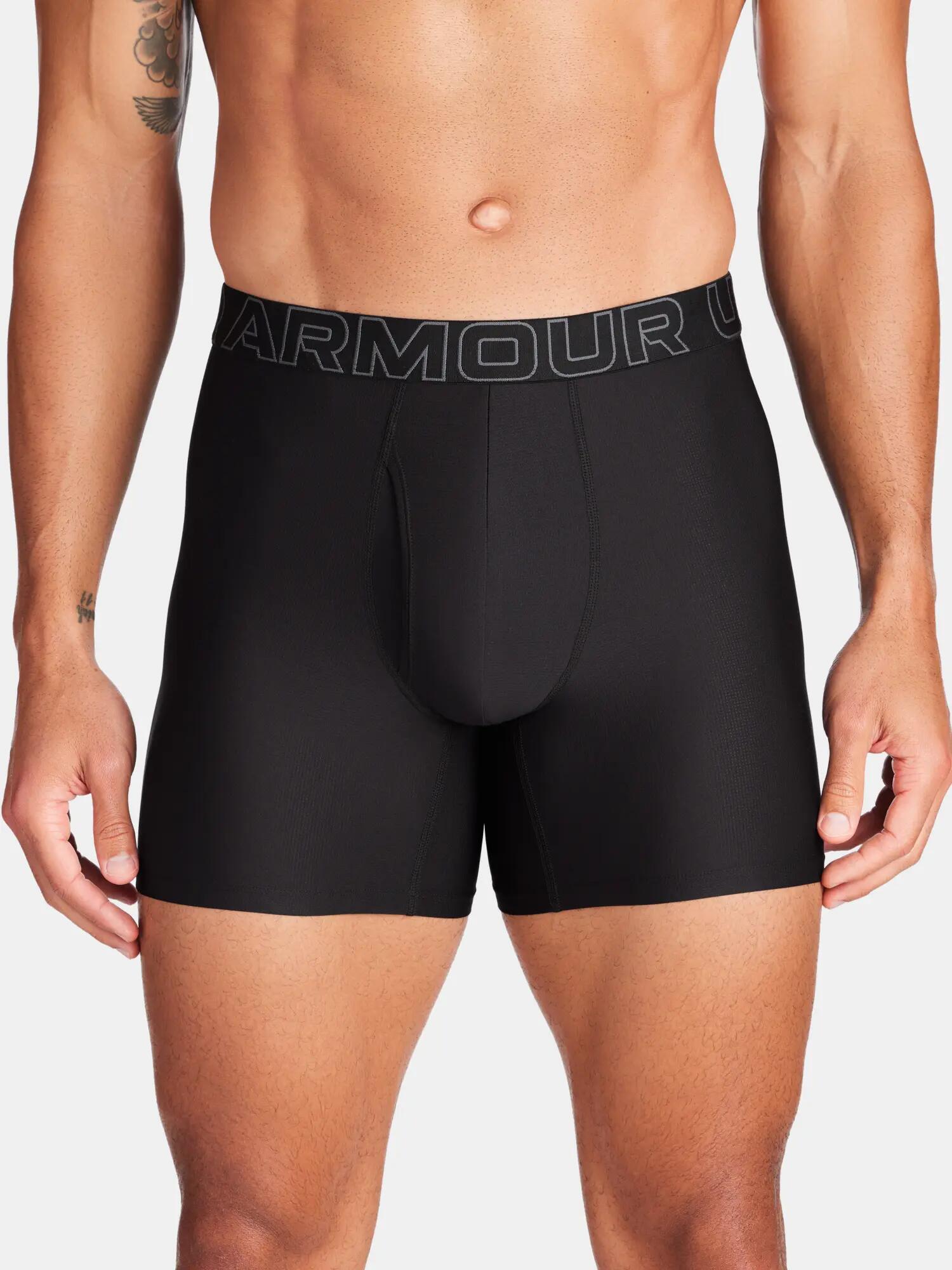 Férfi Under Armour M UA Perf Tech Mesh 6in boxeralsó (3db) 2/7