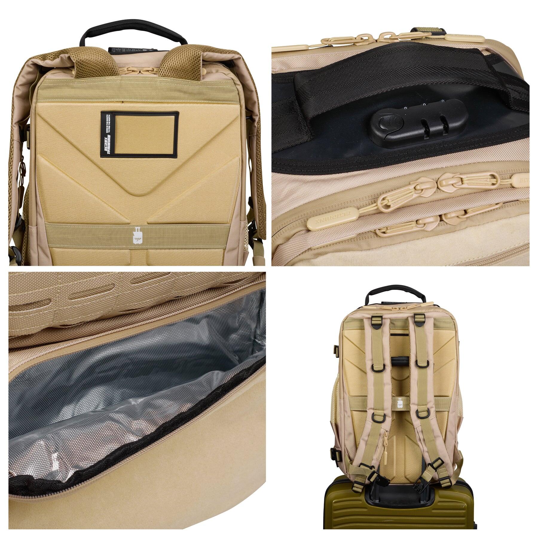 Sac à Dos Elitex Pro Series Noir 45L Cabine Entraînement Imperméable 3/7