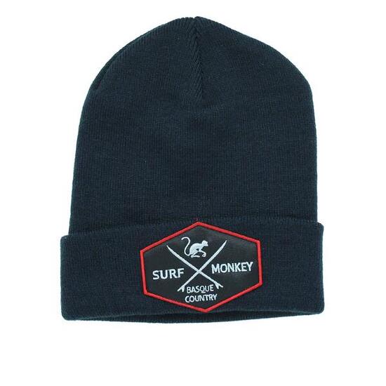 Berretto - Logo ricamato / Cotone biologico / Taglia unica (Blu navy)