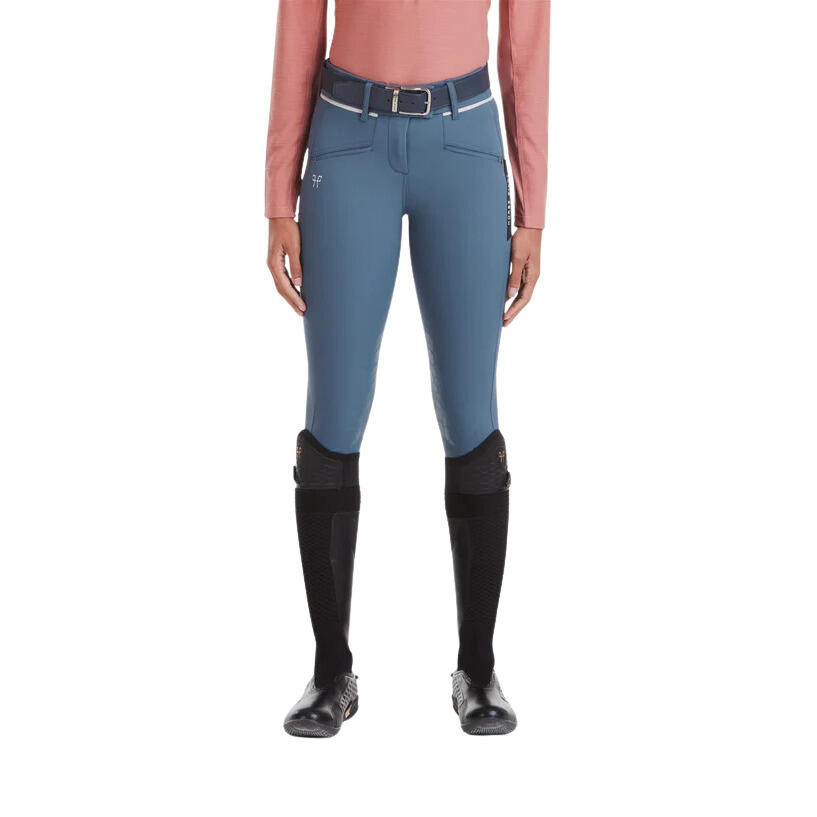 Horse Pilot - Pantalon Équitation Mid Grip Femme Horse Pilot X-balance - Pantalon D'Équitation - Bleu - Decathlon