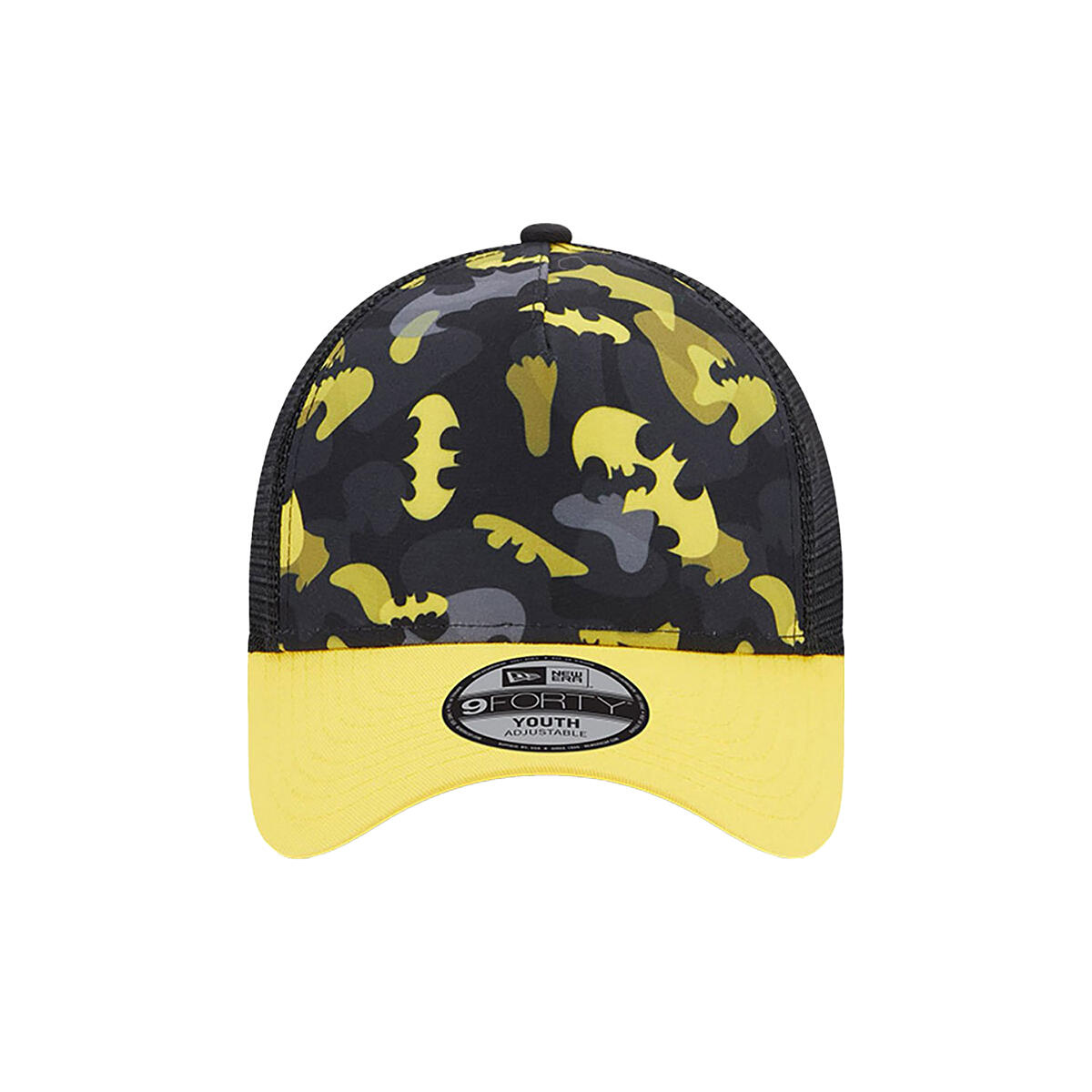 New Era Kinder Trucker Cap DC Print schwarz/gelb 2/5