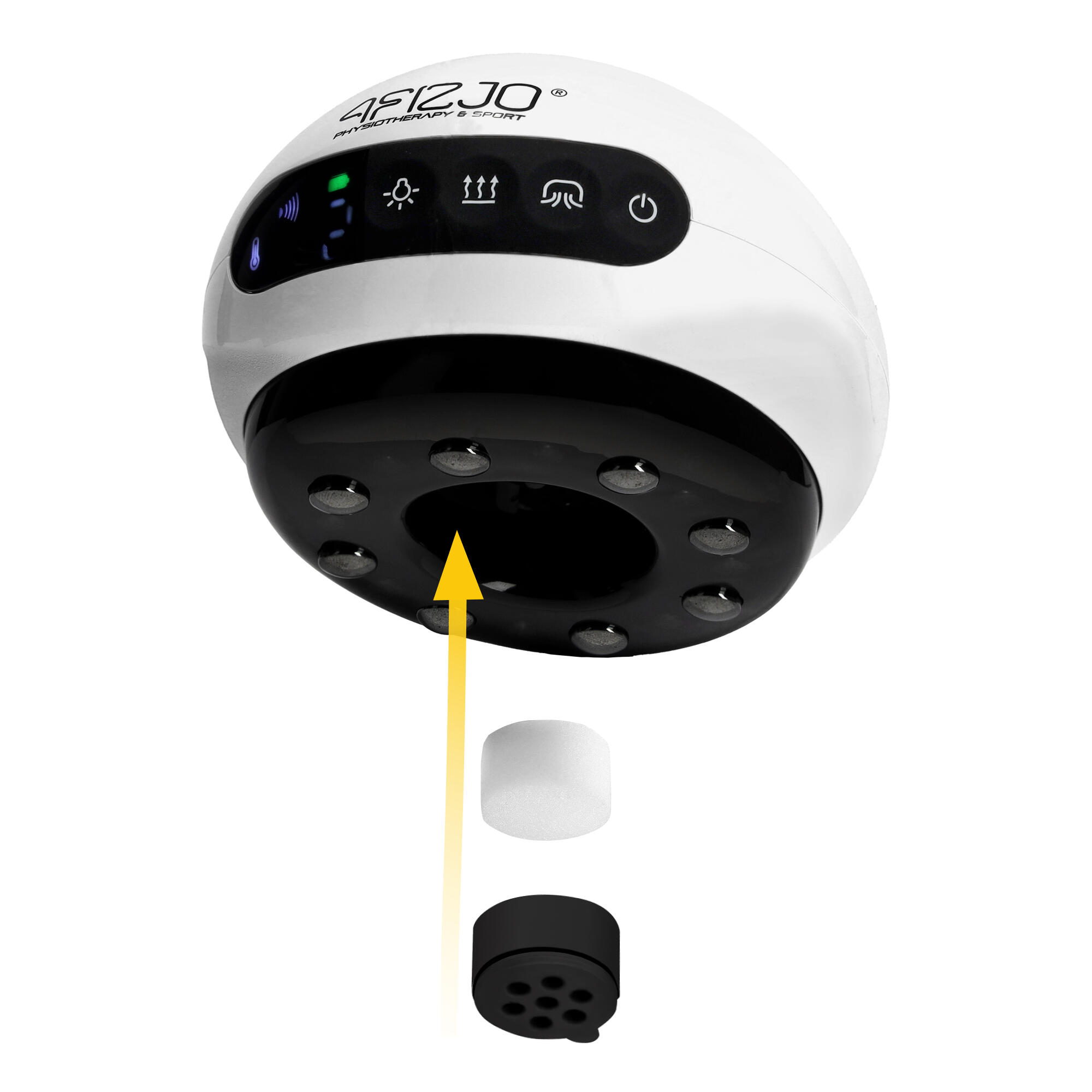 Sada filtrů pro elektrickou masážní baňku 30 ks. 4FIZJO 2/6