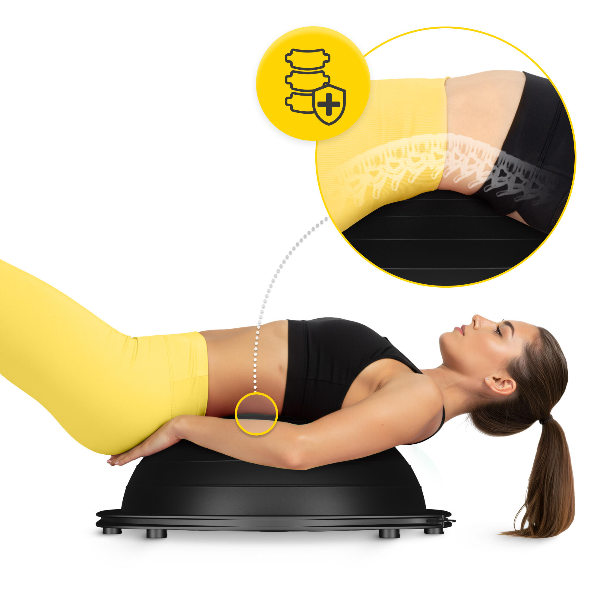 Balanční podložka s expandéry Balance Ball 4FIZJO 3/7