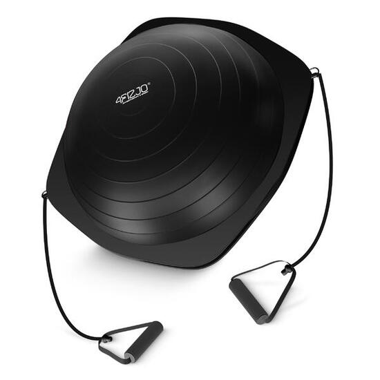 Półpiłka do balansowania Balance Ball 4FIZJO z linkami 60 cm