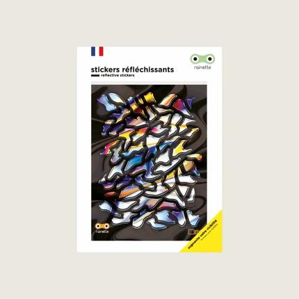 RAINETTE Stickers réfléchissants Camouflage - Vinyle étanche.
