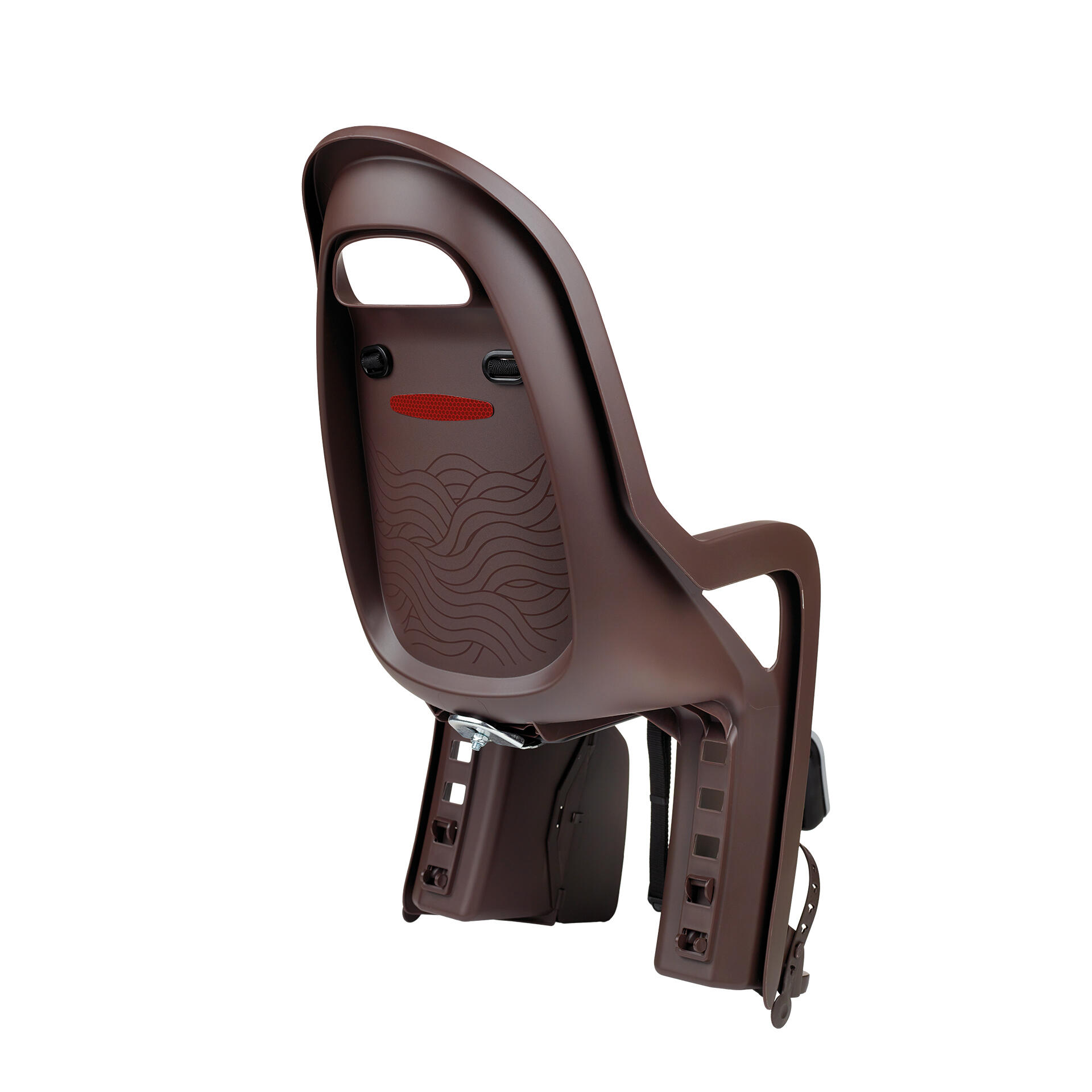 Siège vélo arrière Groovy à fixation sur cadre Marron 4/9