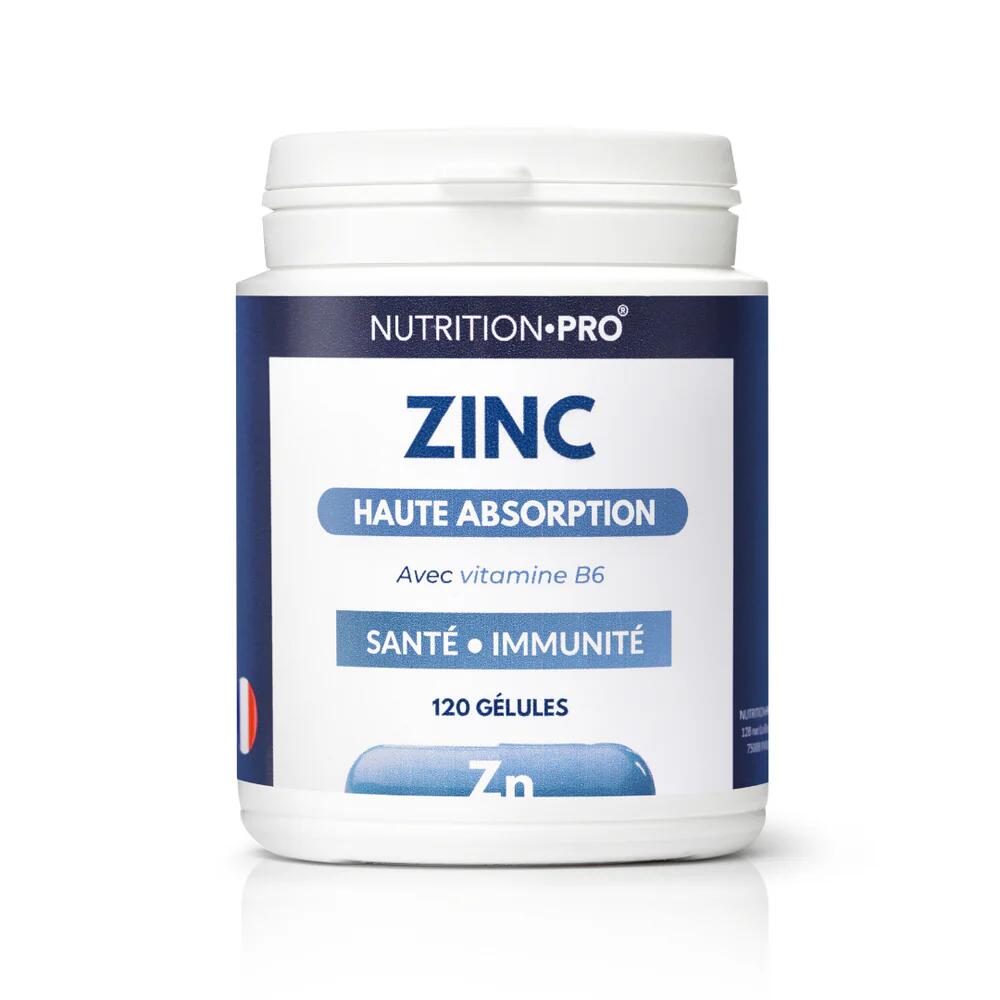 ZINC - 120 GÉLULES 1/1