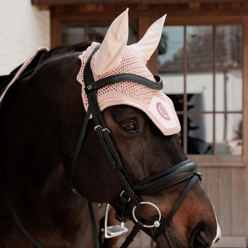 Bonnet anti-mouche wellington glitter sparkling vieille rose 3/7