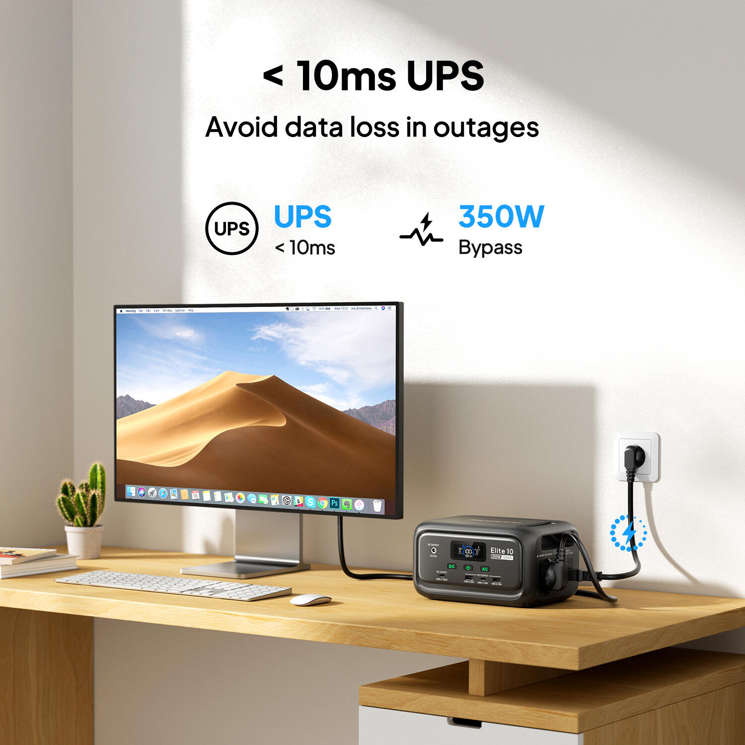 Elite 10 MINI Przenośna stacja zasilania 128Wh weekendy i kemping - 99% RENEW 7/7